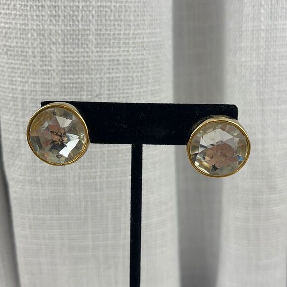 Vintage button earrings - Picture 1 of 4